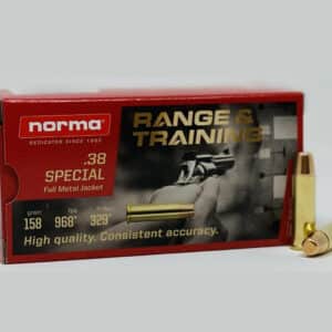 Norma Match Grade 38 Special FMJ - 158gr - 50 rds