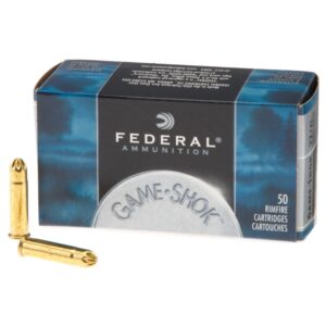 Federal Game-Shok No. 12 Lead Bird Shot .22 LR 25-Grain Rimfire Ammunition - 50 Rounds