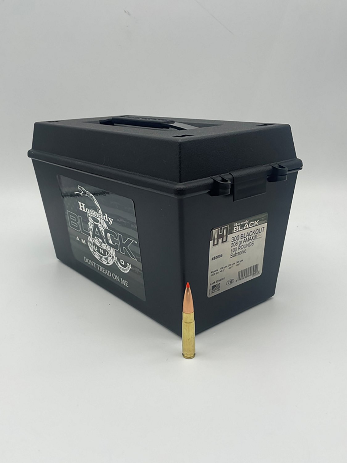 Hornady Black .300 Blackout 208-Grain Centerfire Ammunition - 100 Rounds