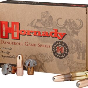 Hornady Dangerous Game 458 Lott 500-Grain Rifle Ammunition - 20 Rounds