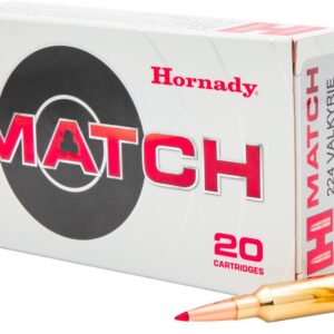 Hornady ELD Match .224 Valkyrie 88-Grain Rifle Ammunition - 20 Rounds