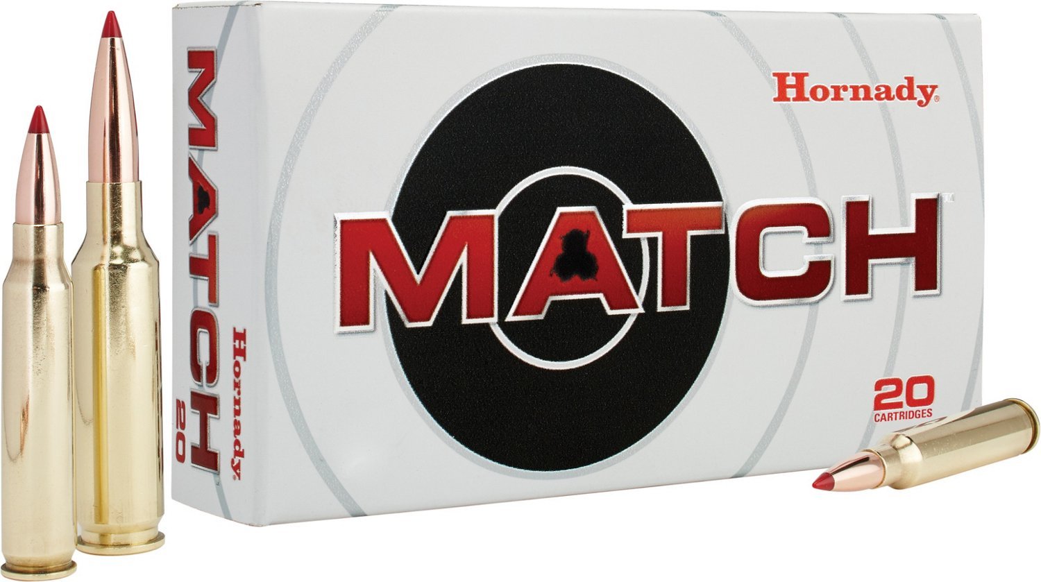 Hornady Match 6.5 Creedmoor 120-Grain ELD Rifle Ammunition Hornady Match 6.5 Creedmoor 120-Grain ELD Rifle Ammunition