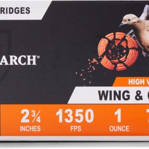 Monarch 12 Gauge Wing and Clay Shotshells - 100 Rounds