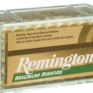 Remington .22 Win Magnum Rimfire Ammunition - 50 Rounds