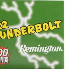 Remington Thunderbolt .22 LR 40-Grain Rimfire Rifle Ammunition - 500 Rounds