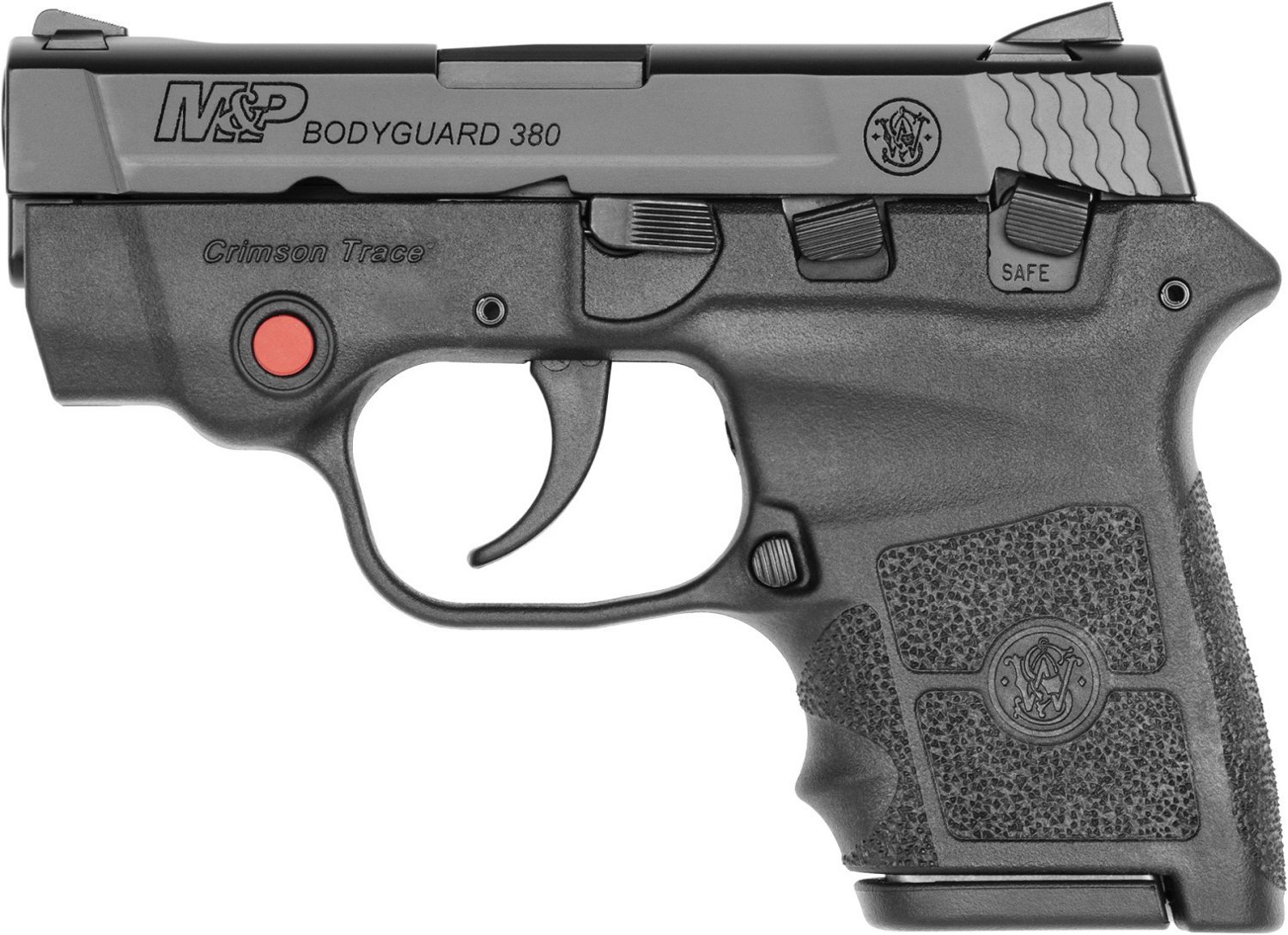 Smith & Wesson M&P Bodyguard Crimson Trace RED Laser 380 ACP Sub-Compact 6-Round Pistol