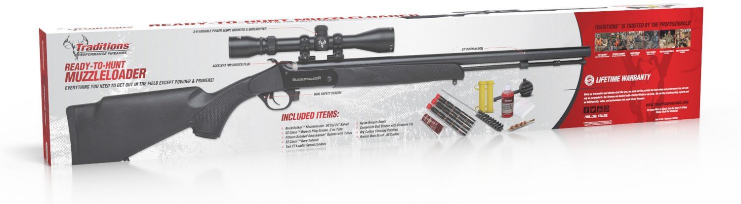 Traditions Redi-Pak Buckstalker XT .50 Caliber Muzzleloader