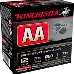 Winchester Super Sport Sporting Clays 12 Gauge Shotshells - 25 Rounds